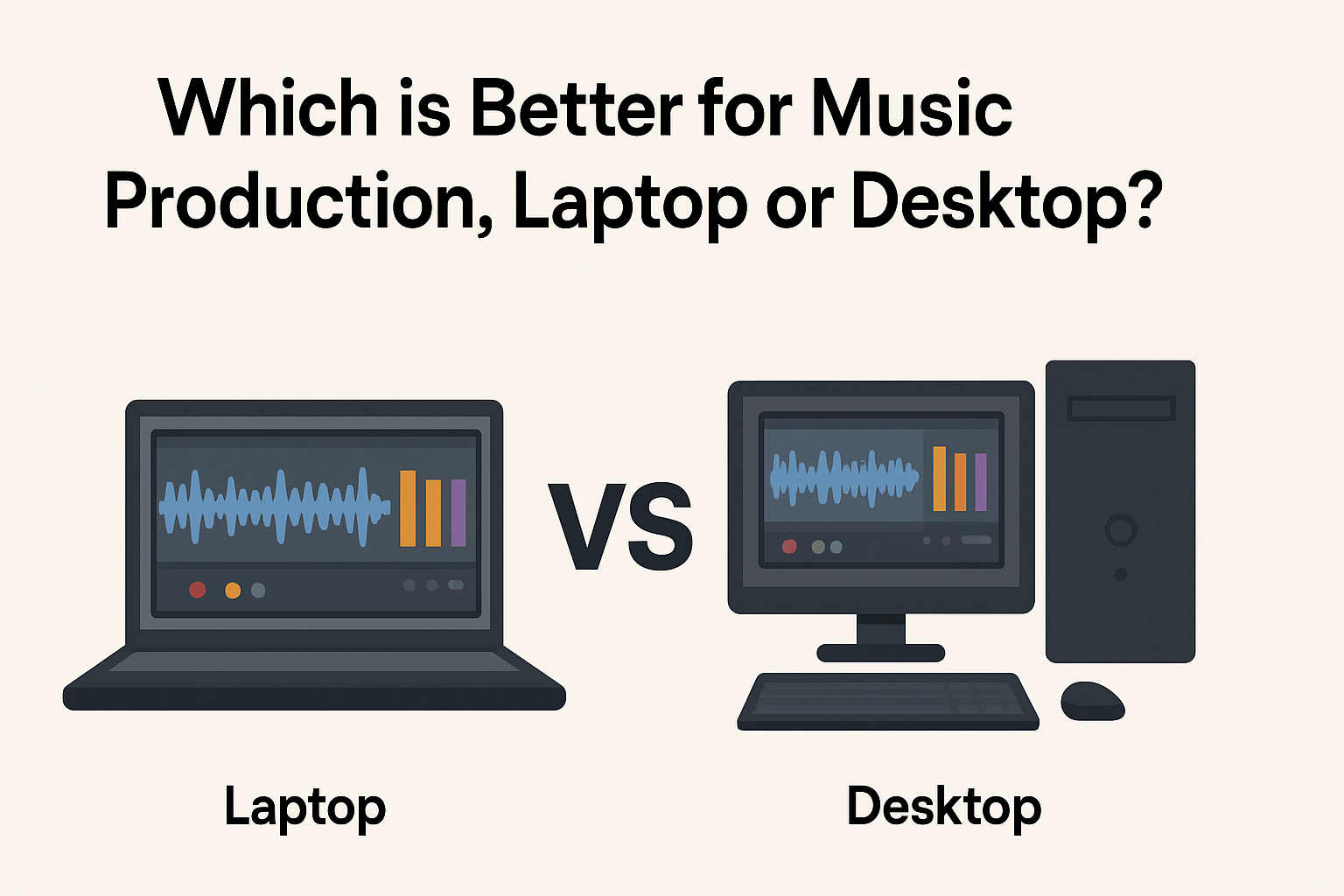 Which is Better for Music Production, Laptop or Desktop?
